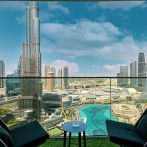Magnificent Homes, Stunning Burj Khalifa And Fountain View شقة دبي